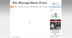Desktop Screenshot of marengo-uniontimes.com